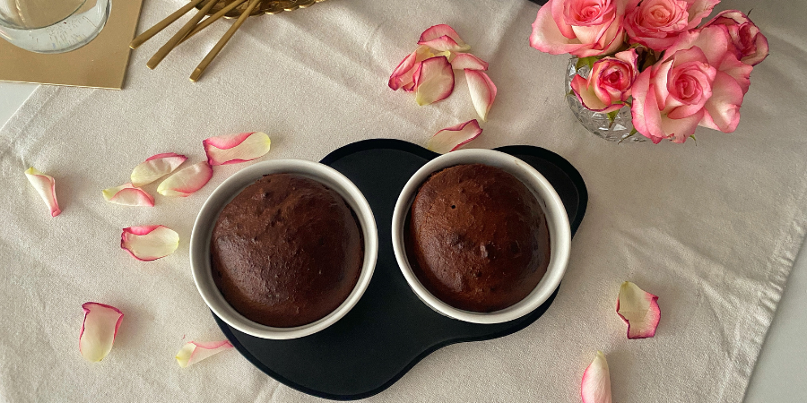 Rețetă brownie fără gluten, lactoză și zahăr adăugat la airfryer Breville Halo Air XL by Flavia Hirișcău